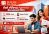 Bank of Baroda Apprentice Recruitment 2026 Apply Online for 5000 Posts Bank of Baroda Apprentice Recruitment 2026 banner showing 5000 vacancies, apply online dates, graduation eligibility, and banking career opportunity details.
